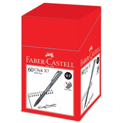 Ballpen Click CX7, Black 60's