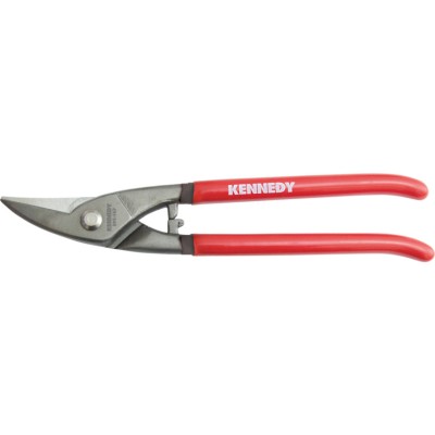 Kennedy Manual Tin Snips, Cut Straight, Blade Hardened Carbon Steel (KEN5911700K)
