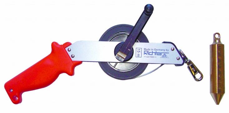 Richter IPM tank dipping tape 50M             165ft stainless steel w              B2 Bob