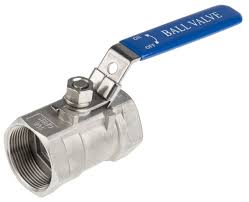 S  /  s 1-1  /  2” 316 1-PC Body Ball Valve BSPT