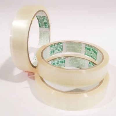 TAPE- TRANSPARENT OPP TAPE, SWEETAPE PIONEER 18MM X 40M 1