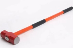 Anti-Vibration             Exploration SLEDGE HAMMER Material: Cast Iron              8lb