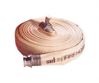 SRI Layflat Fire Hose c      /      w Coupling Inst. Ribb La 65mm NA
