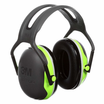 3M X4A Peltor X4 Series Over-The-Head Safety Earmuffs  Noise Reduction Rating (NRR) 27 dB