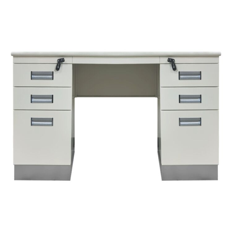 SANYON Marine Aluminum Writing Desk with 6 Drawer for Vessel Office in W1800 Width-SYWT-001