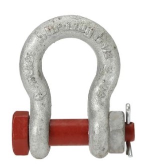 Crosby Anchor Shackle - Bolt Type - 1             2" - G-2130 - 2 Ton