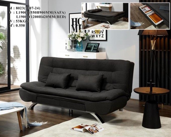 SOFA BED WITH 2 DRAWER