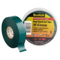 3M ELECTRICAL TAPES GREEN, SCOTCH 35